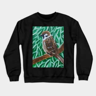 Tree Sparrow Crewneck Sweatshirt